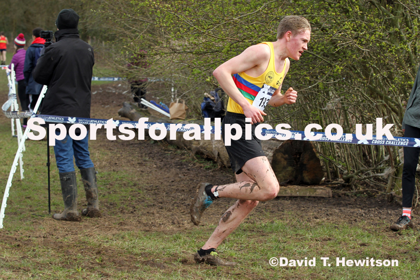 Mens under-20s, 2020 British Athletics Inter Counties Cross Country Champs., Prestwold Hall, Loughborough. Photo: David T. Hewitson/Sports for All Pics